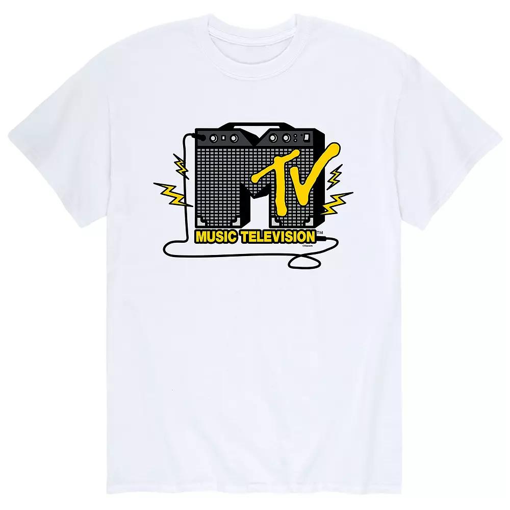 Men's MTV Amplifier Tee, Size: XXL, White Product Image