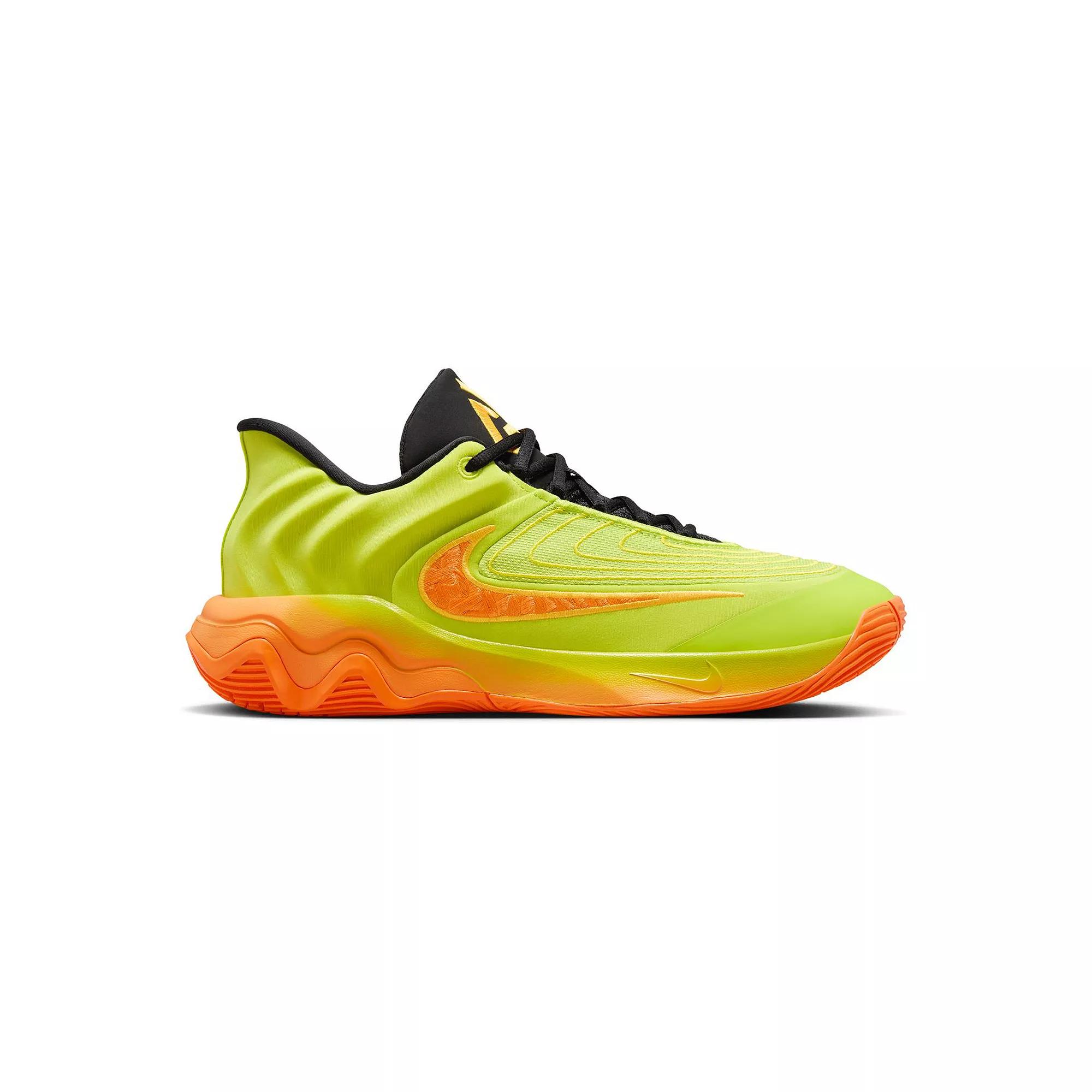 Nike Mens Giannis Immortality 4 Basketball Shoes in Cyber/Sundial/Lightning Product Image