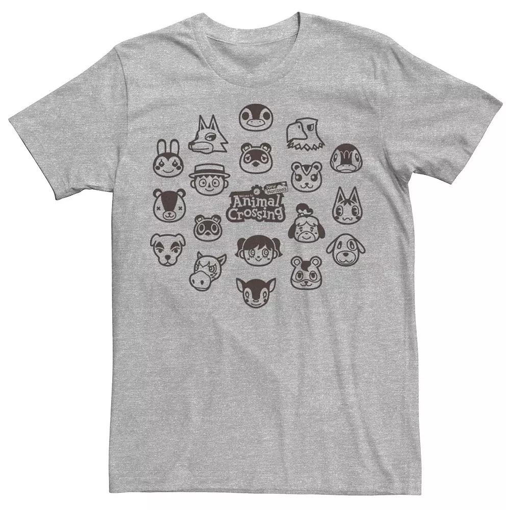 Men's Animal Crossing New Horizons Group Shot Villagers Tee,  Product Image