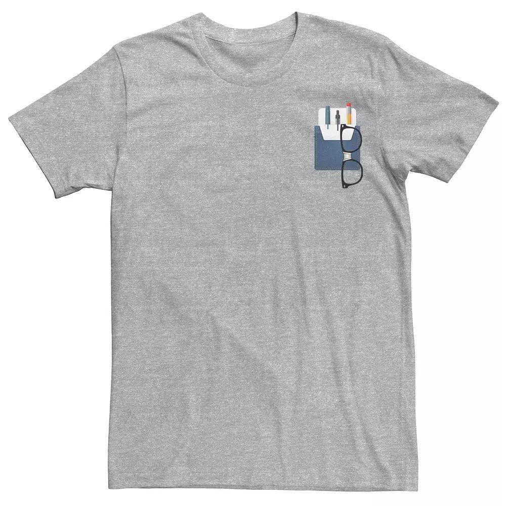 Men's Pocket Prorector Left Chest Logo Graphic Tee,  Product Image