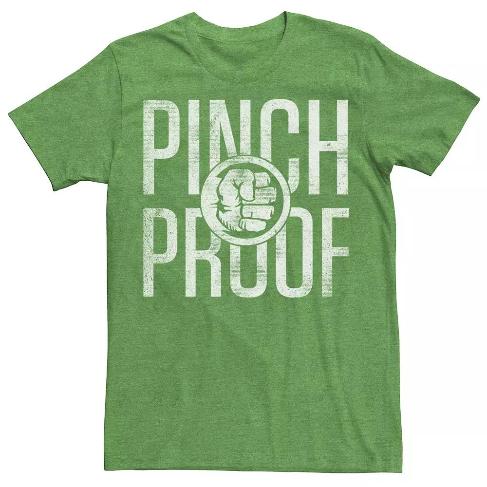 Men's Marvel Hulk Pinch Proof St. Patrick's Day Tee,  Product Image