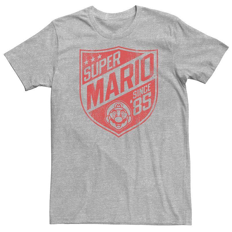Men's Super Mario Bros 85 Badge Tee,  Product Image