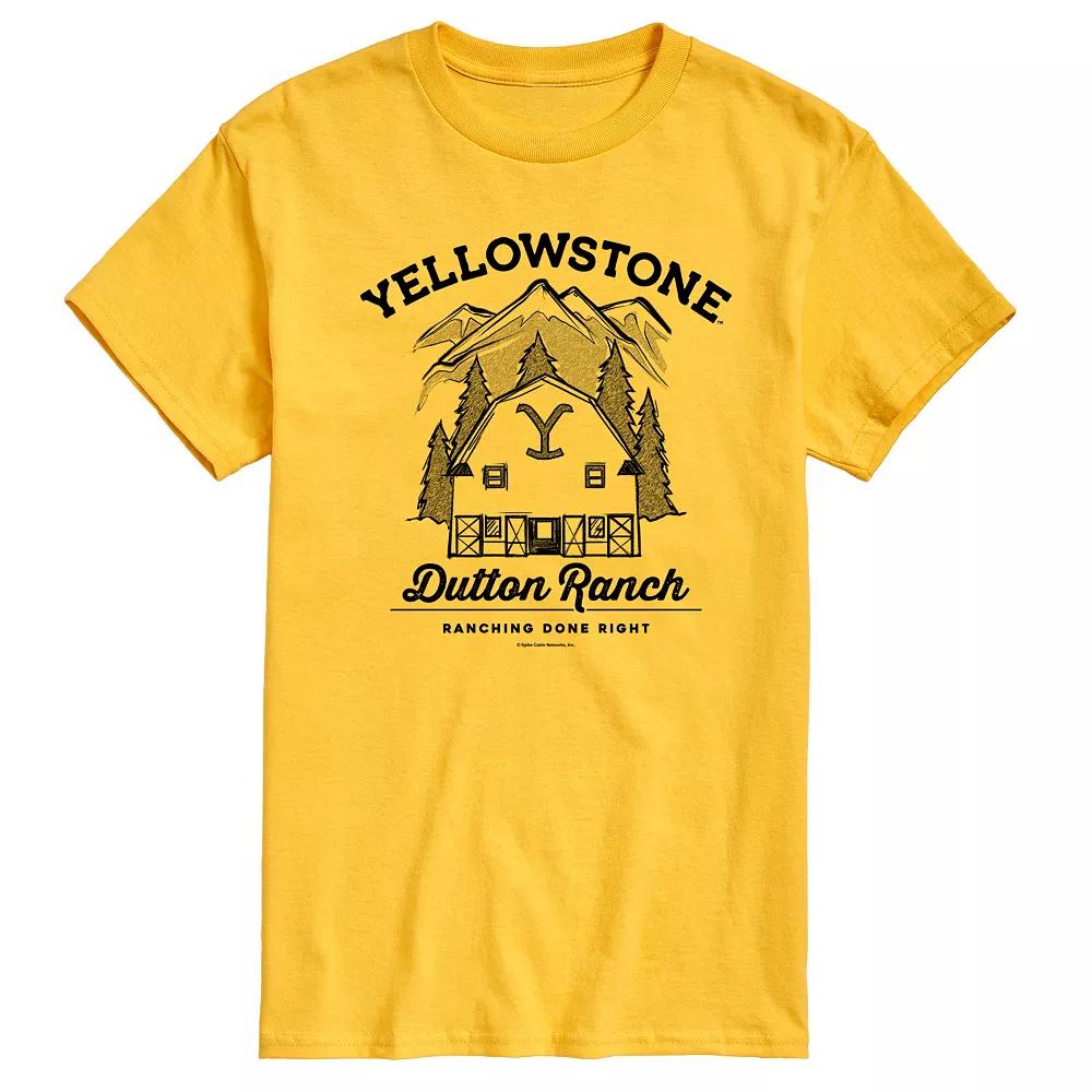Men's Yellowstone Dutton Ranch Graphic Tee,  Product Image