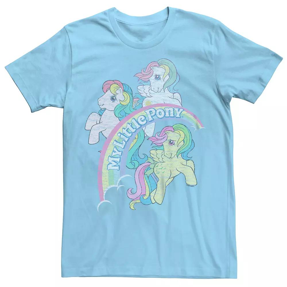 Men's My Little Pony Vintage Rainbow Tee,  Product Image