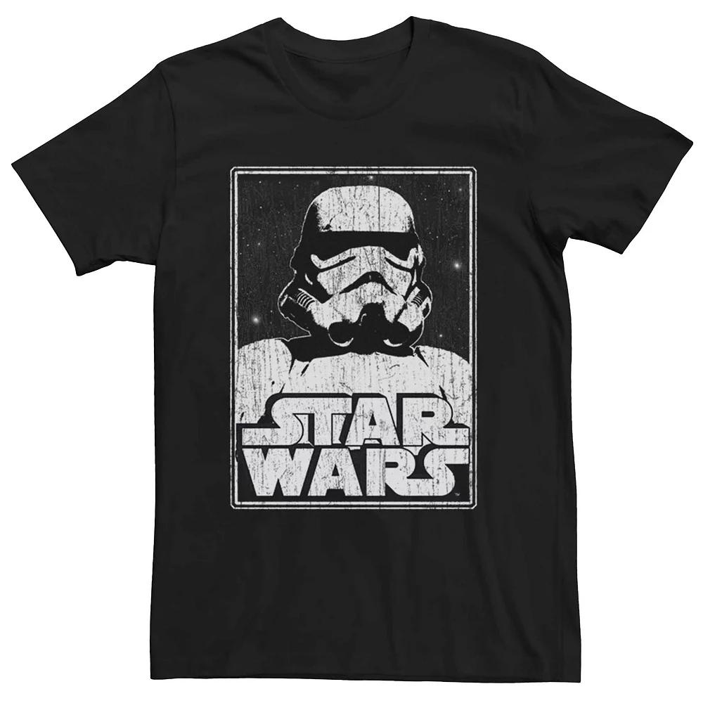 Men's Vintage Star Wars Stormtrooper Tee, Size: Medium, Black Product Image