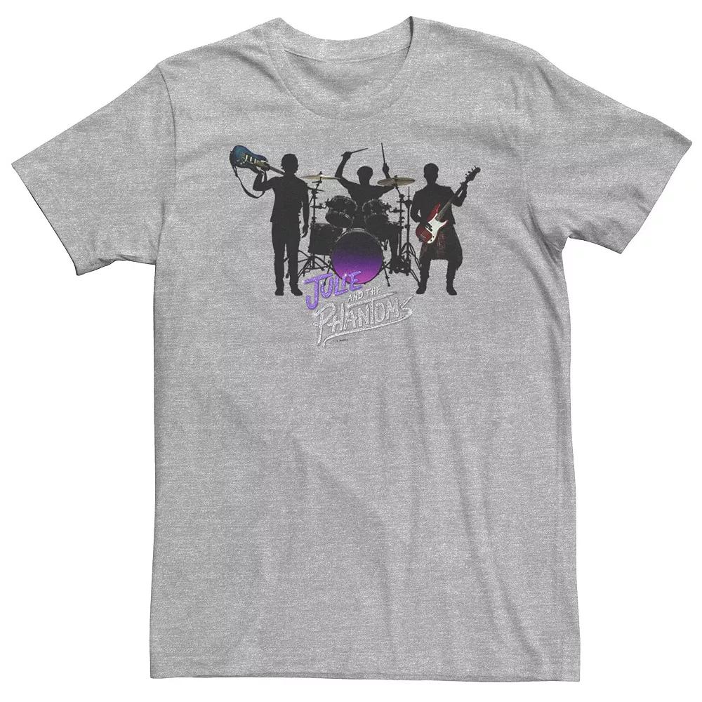Big & Tall Julie And The Phantoms Group Shot Logo Silhouette Tee, Men's,  Product Image