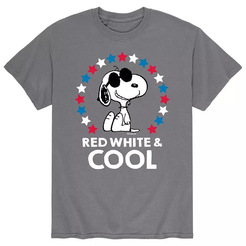 Men's Peanuts Red White And Cool Tee,  Product Image