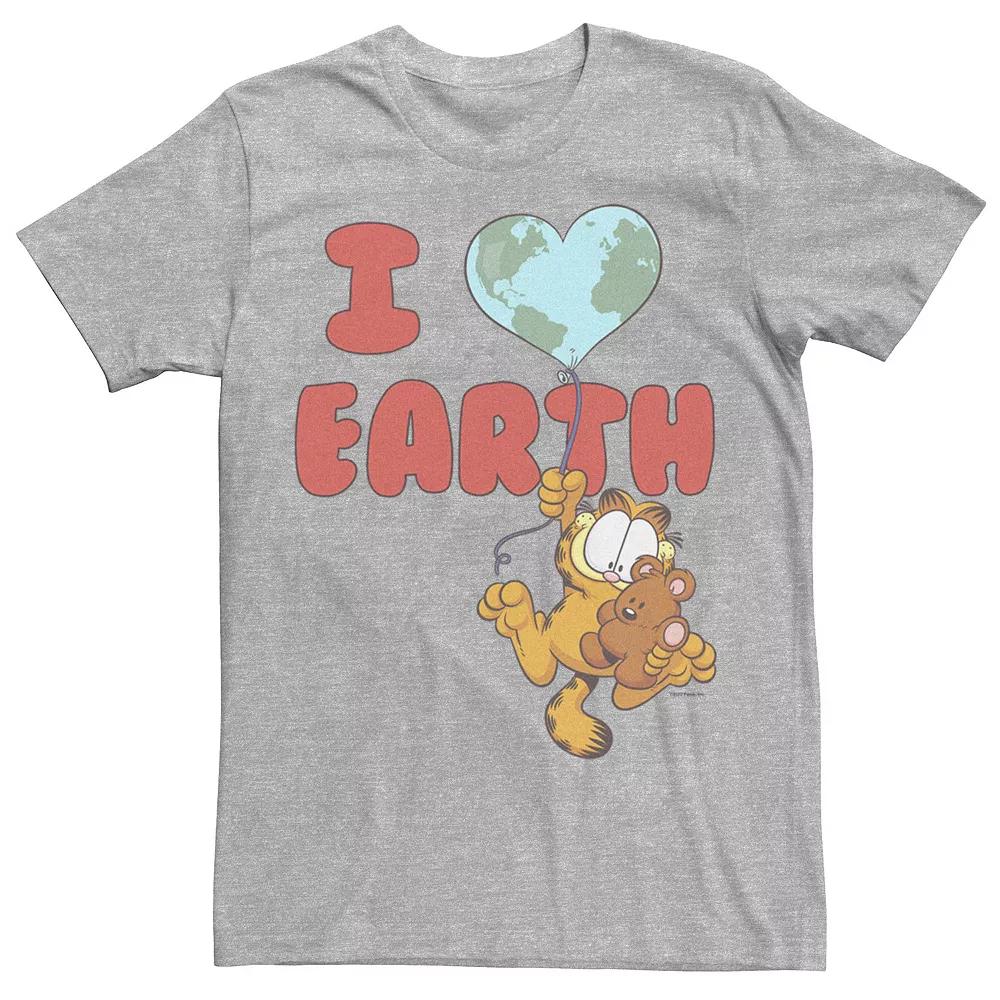 Men's Garfield I Heart Earth Balloon Tee,  Product Image