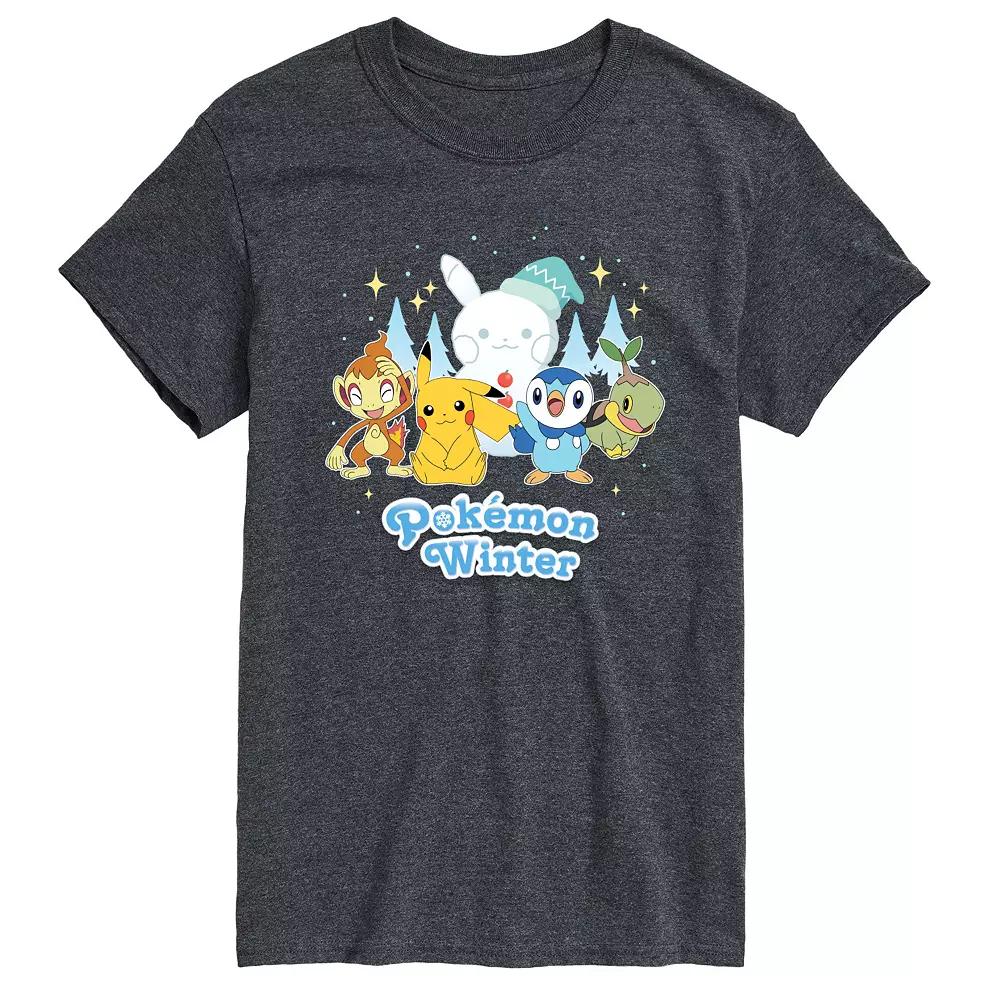 Big & Tall Pokemon Sinnoh Winter Tee, Men's,  Product Image