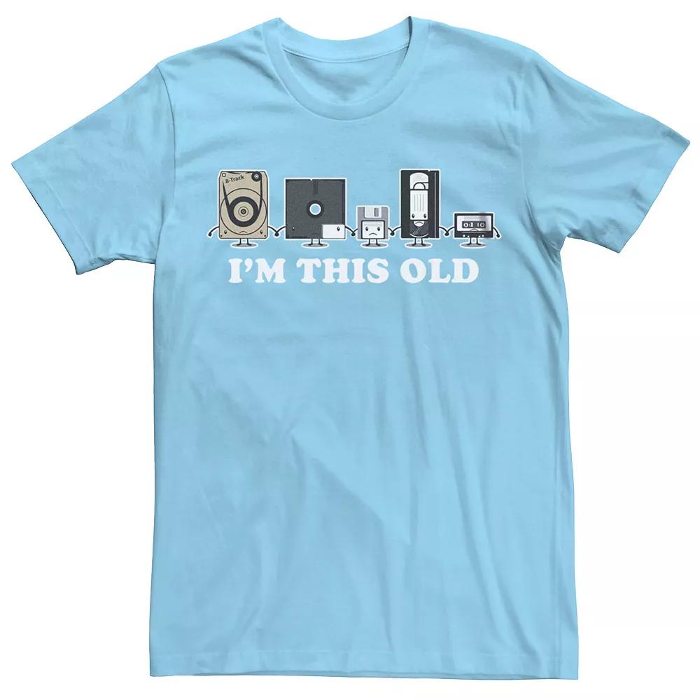 Men's I'm This Old Retro Line Up Graphic Tee,  Product Image