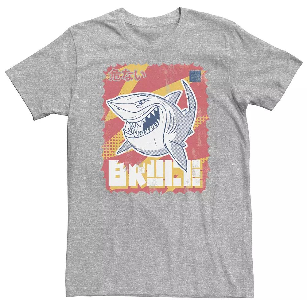 Big & Tall Disney / Pixar Finding Nemo Bruce Kanji Style Portrait Tee, Boy's,  Product Image