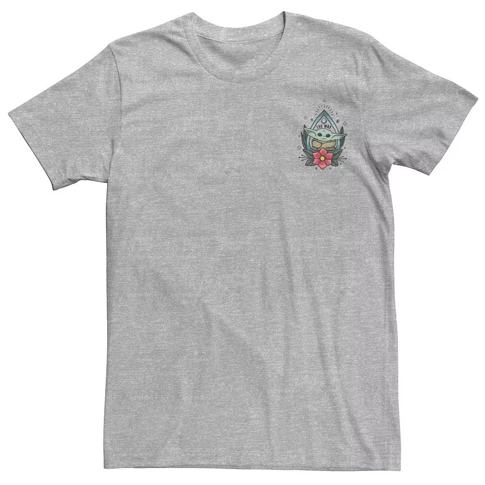 Men's Star Wars The Mandalorian Planchette Child Pocket Hit Tee,  Product Image