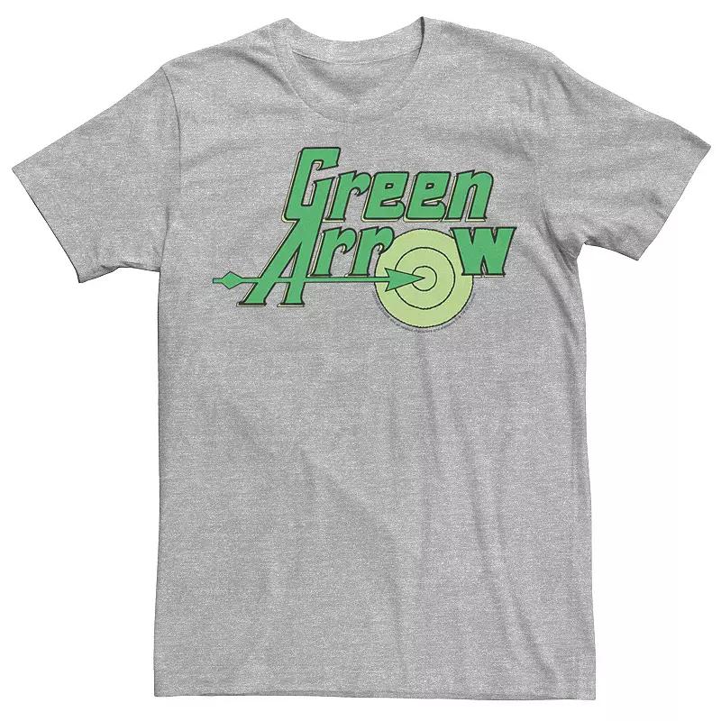 Men's DC Comics The Green Arrow Vintage Text Poster Tee,  Product Image
