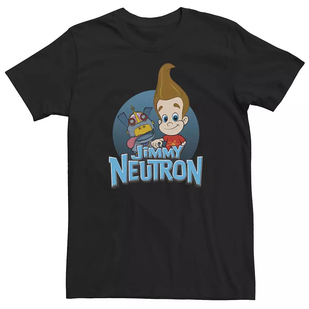 Men's Jimmy Neutron And Goddard Logo Tee,  Product Image