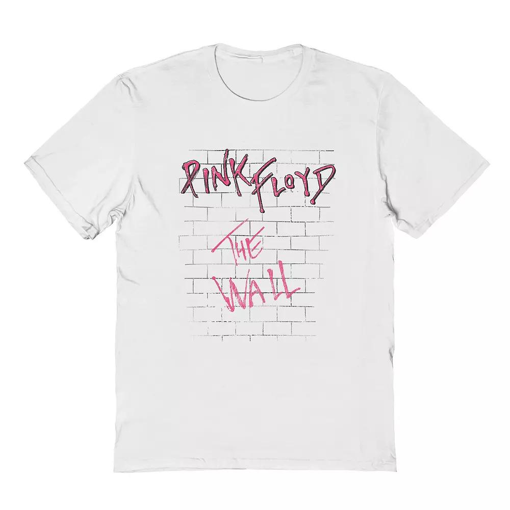 Men's Pink Floyd The Wall Graphic Tee, Size: XXL, White Product Image