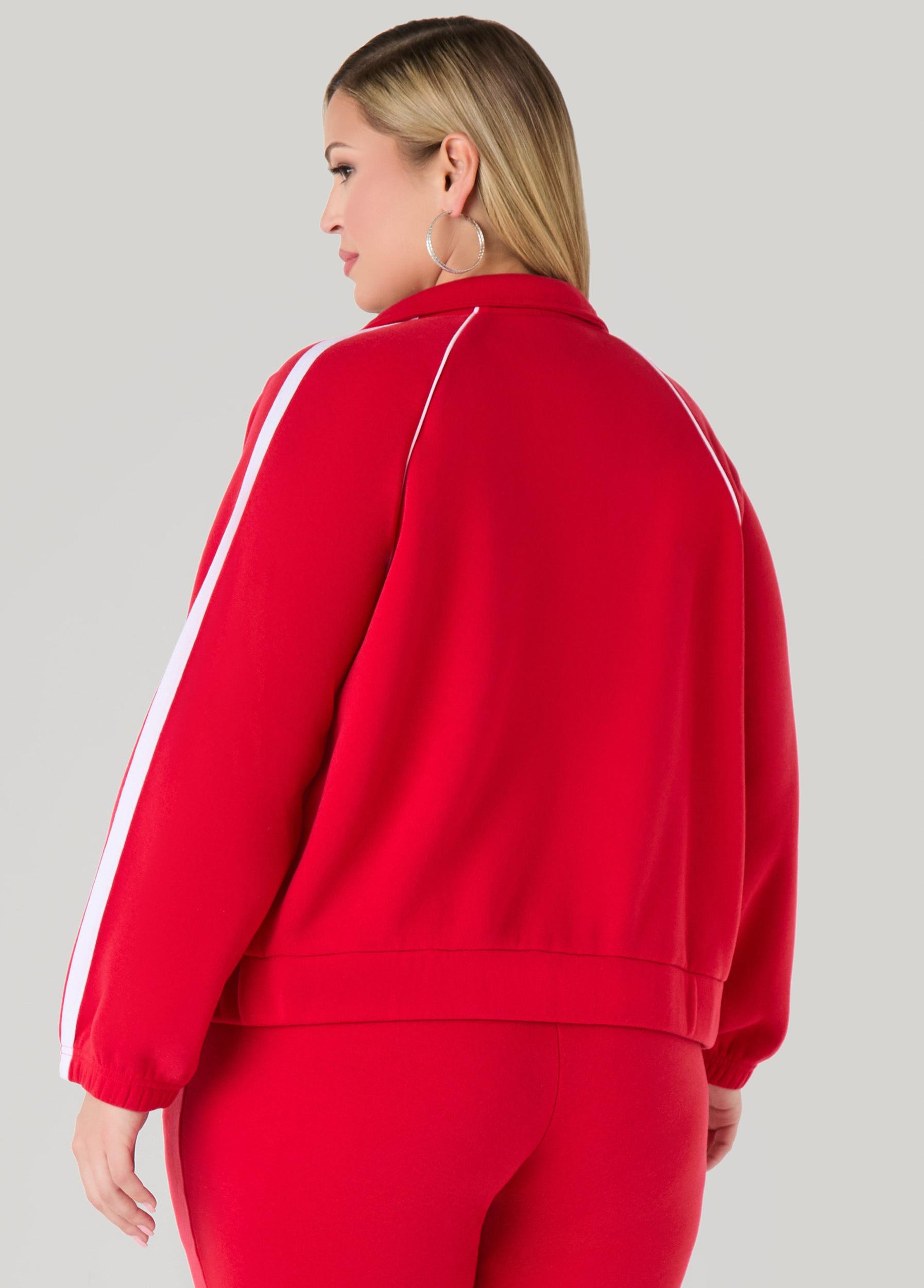 Piped Fleece Track Jacket Product Image