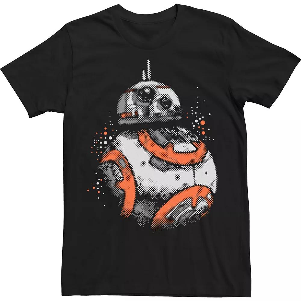 Men's Star Wars BB-8 Pixel Art Tee, Size: 3XL, Black Product Image
