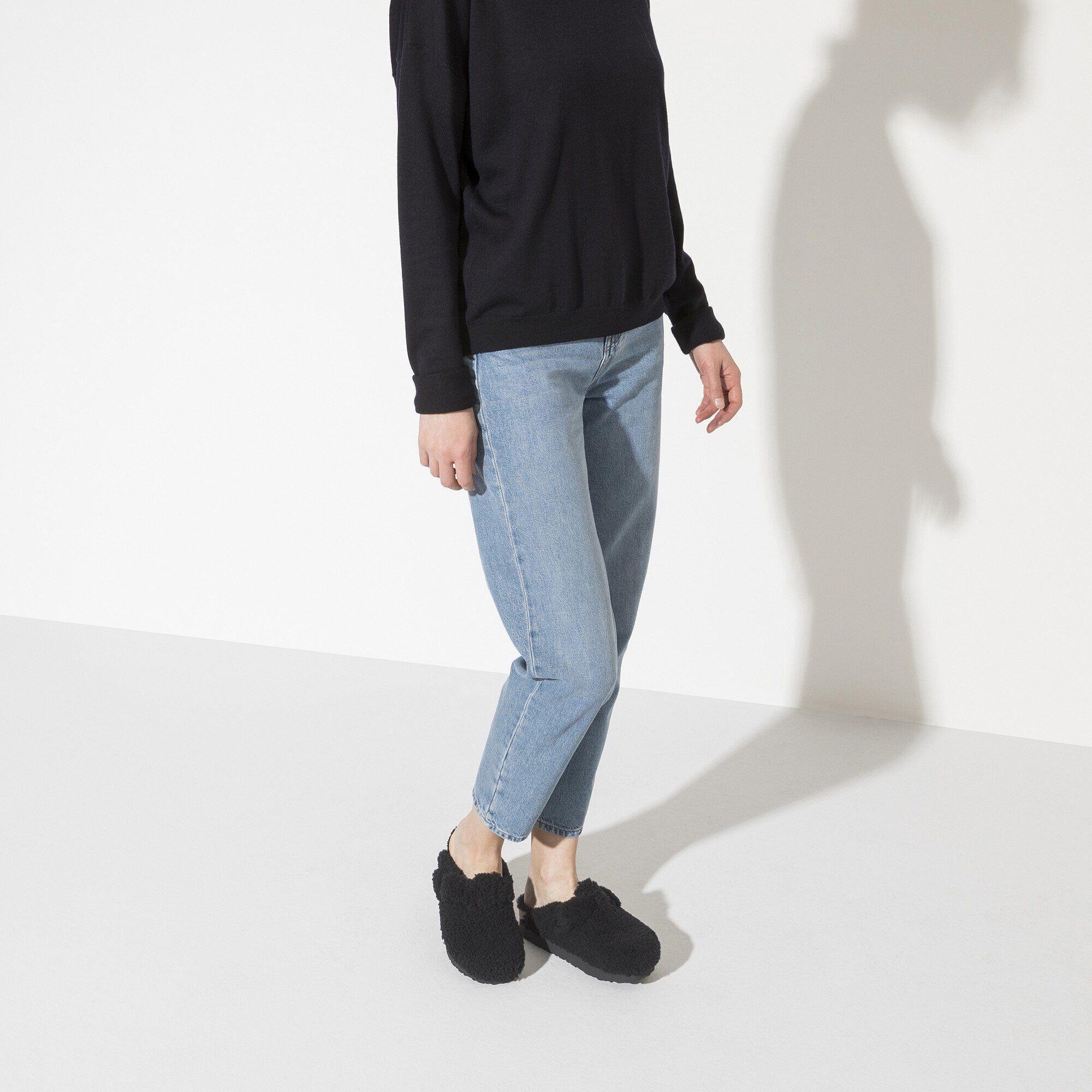 Boston Big Buckle Platform Fur Product Image