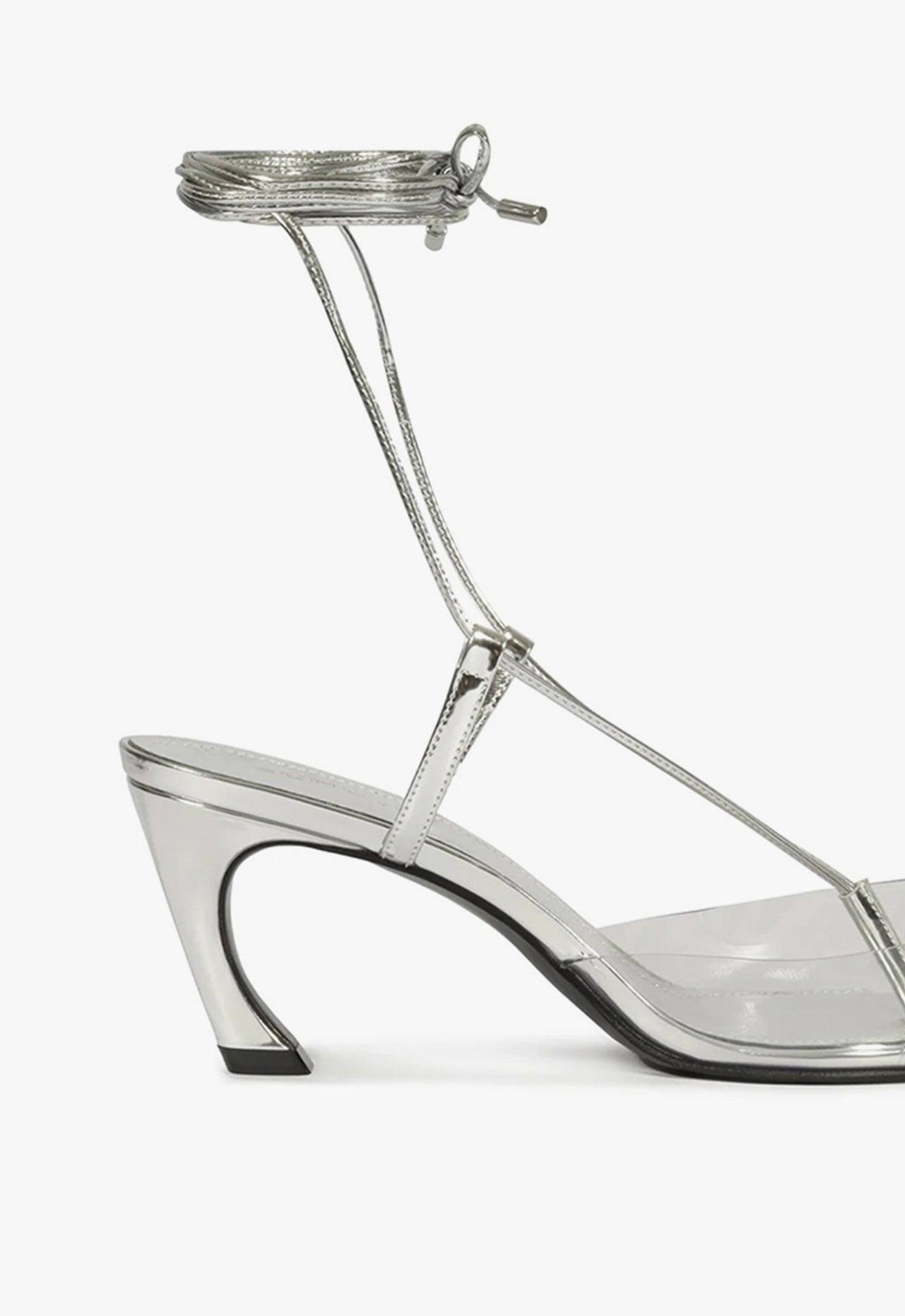 Elyra Mid Specchio Leather Pump Product Image