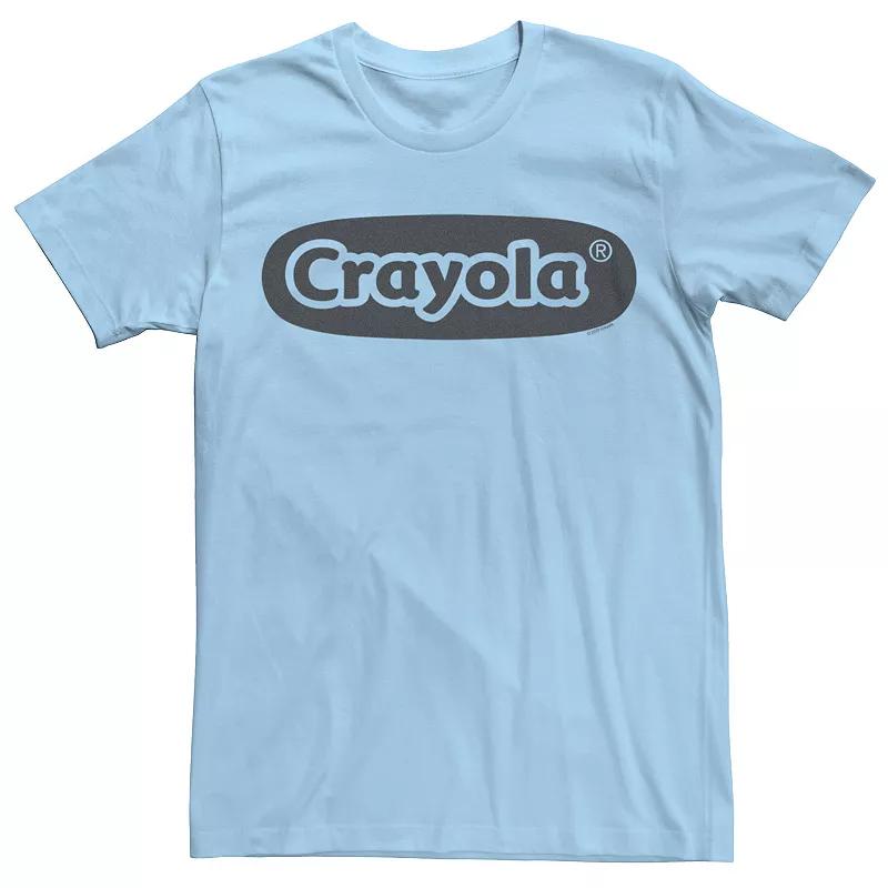 Men's Crayola Logo Graphic Tee, Size: Medium, Light Blue Product Image