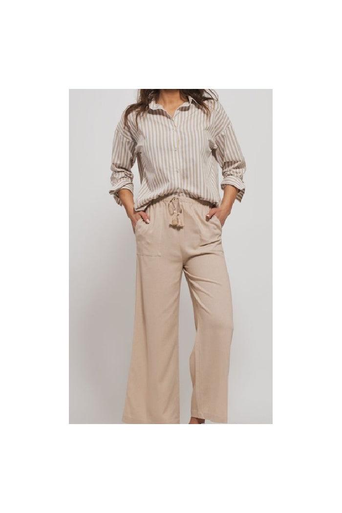 Life Linen Tassel Pants Product Image