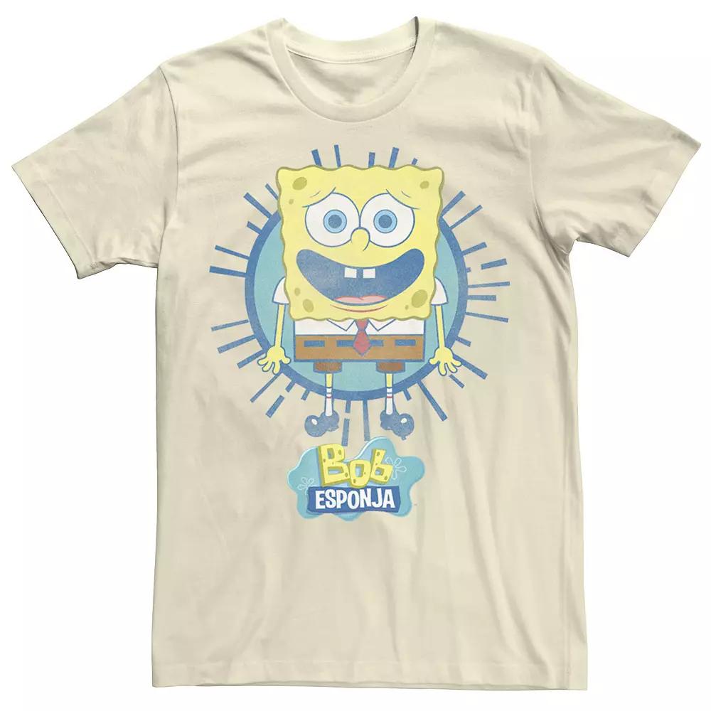 Men's Nickelodeon SpongeBob SquarePants Rays Spanish Tee,  Product Image