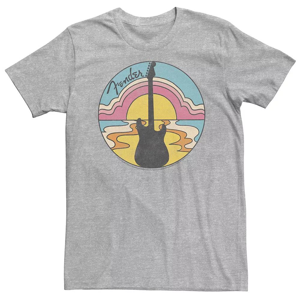 Big & Tall Fender Groovy Sunset Logo Tee, Men's,  Product Image