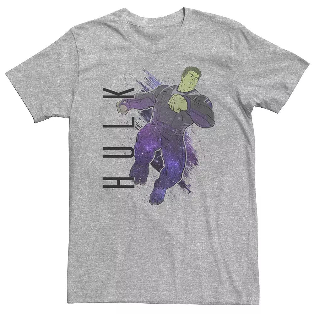 Big & Tall Marvel Avengers Endgame Hulk Galaxy Graphic Tee, Men's,  Product Image