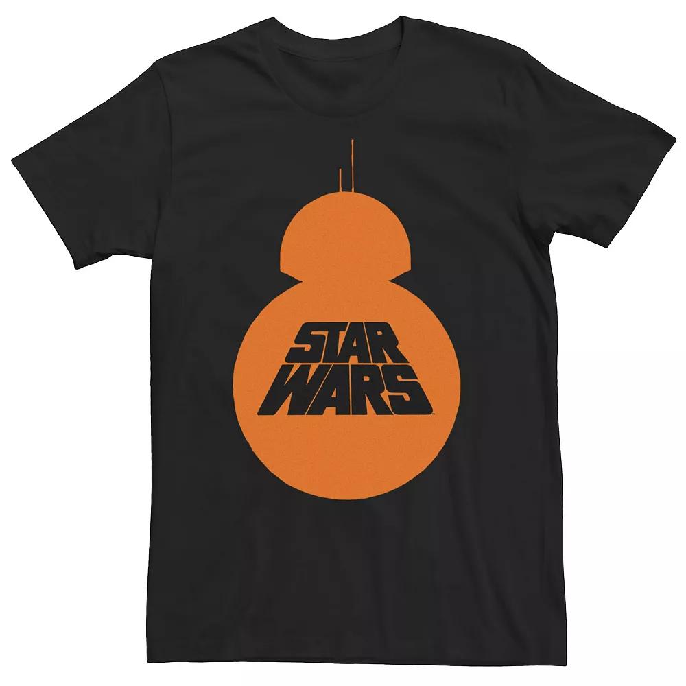 Big & Tall Star Wars BB-8 Silhouette Logo Tee, Men's,  Product Image