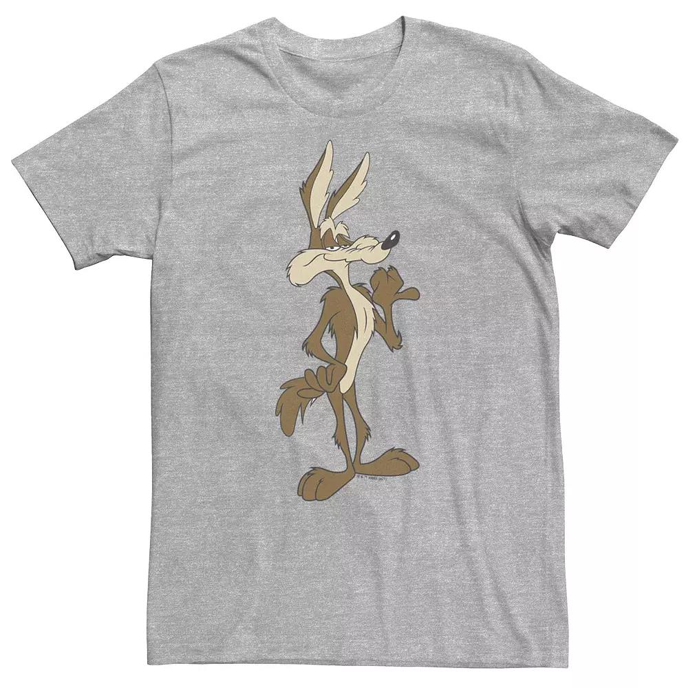 Big & Tall Looney Tunes Wile E. Coyote Confident Stance Tee, Men's,  Product Image
