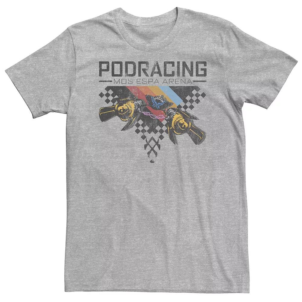 Big & Tall Star Wars Pod Racing Mos Espa Arena Tee, Men's,  Product Image