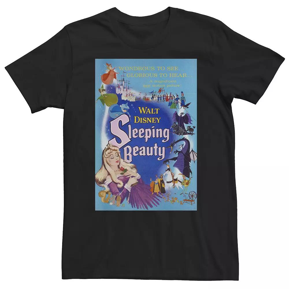 Big & Tall Disney Sleeping Beauty Group Shot Classic Movie Poster Tee, Men's,  Product Image