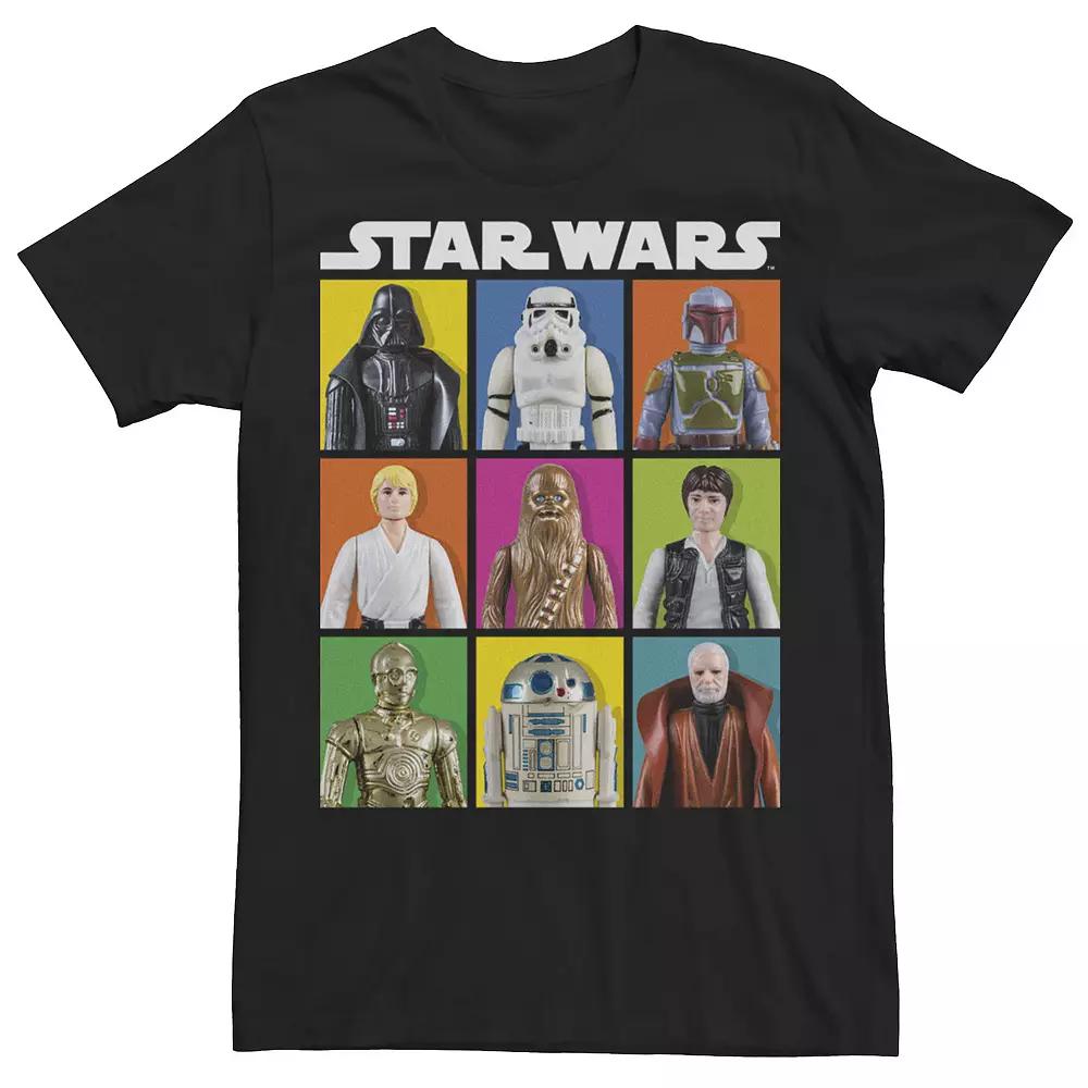 Men's Star Wars Group Shot Toy Box Panels Tee,  Product Image