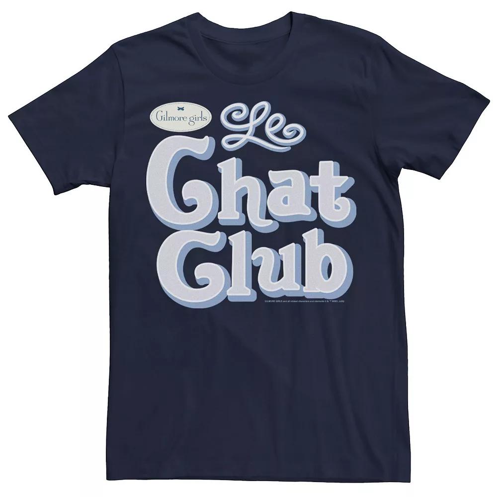 Men's Gilmore Girls Le Chat Club Logo Tee,  Product Image