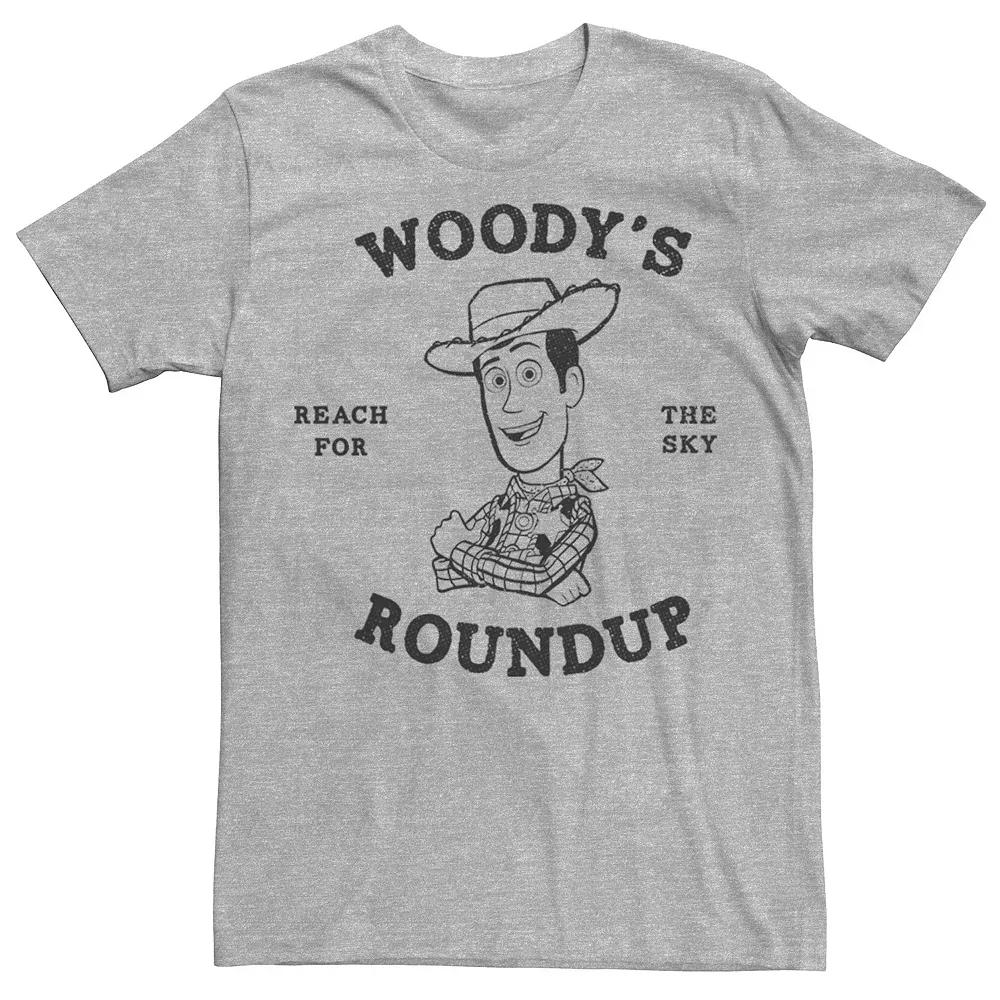 Disney / Pixar's Toy Story Men's Woody's Roundup Outline Sketch Tee,  Product Image