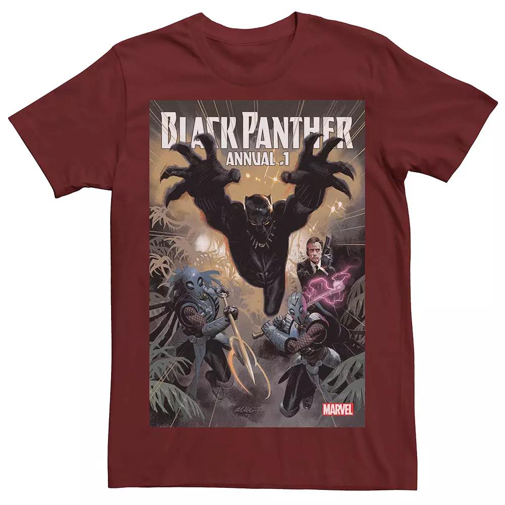 Men's Marvel's Black Panther Annual #1 Comic Cover Tee,  Product Image