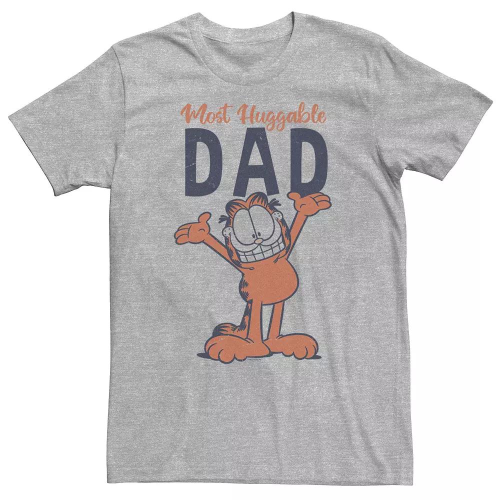 Big & Tall Garfield Father's Day Most Huggable Dad Tee, Men's,  Product Image