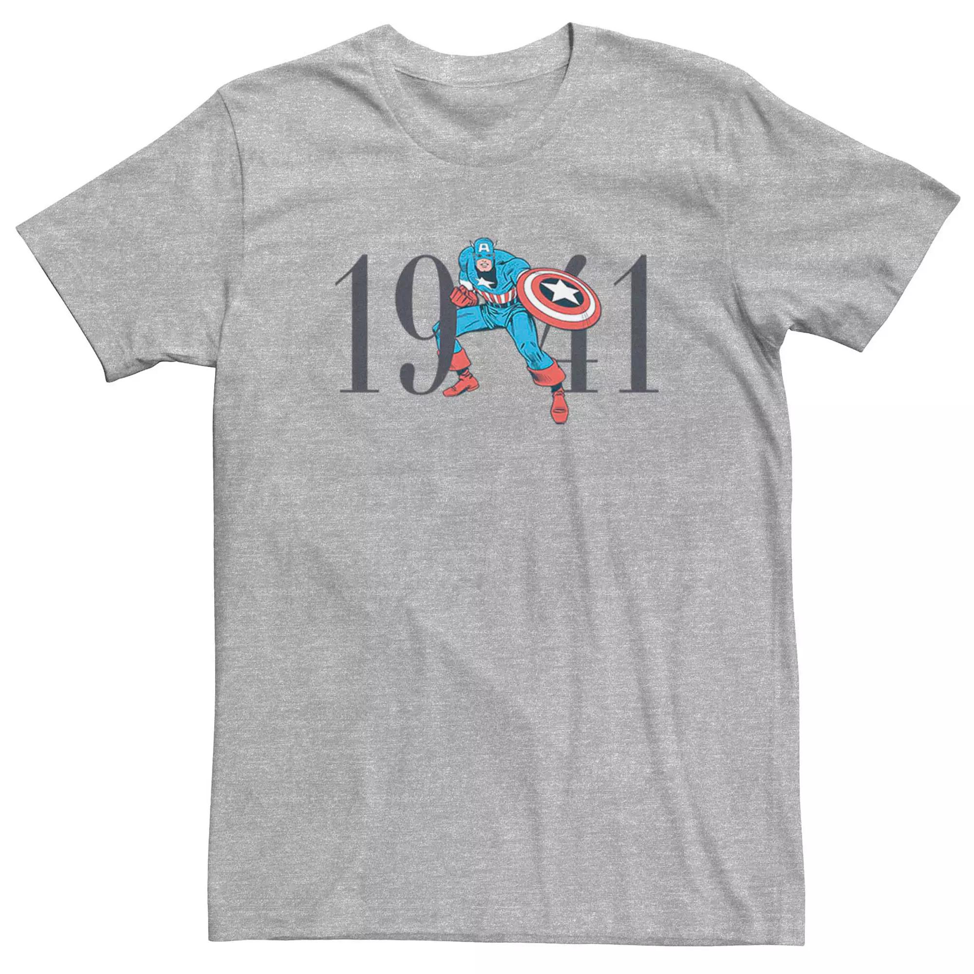 Men's Marvel Captain America 1941 Logo Tee,  Product Image