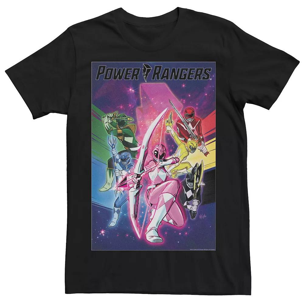 Men's Power Rangers Team Poster Tee,  Product Image