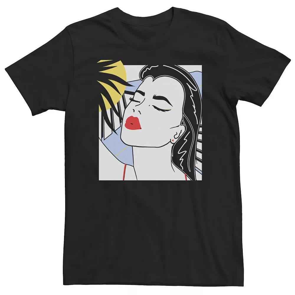 Big & Tall Trendy Sunset Drive Tee, Men's, Size: 5XL, Black Product Image