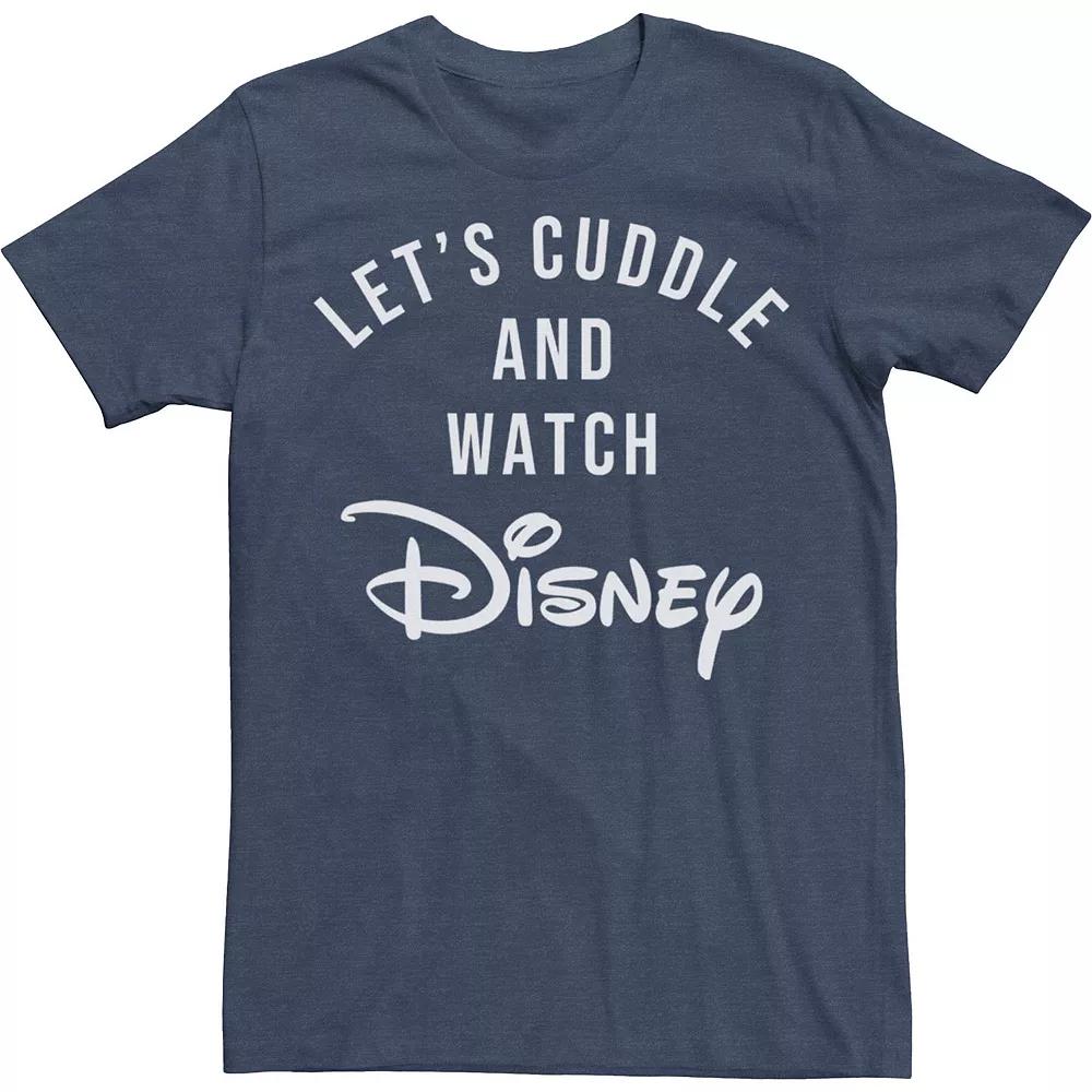 Disney's Men's Let's Cuddle Disney Logo Tee,  Product Image