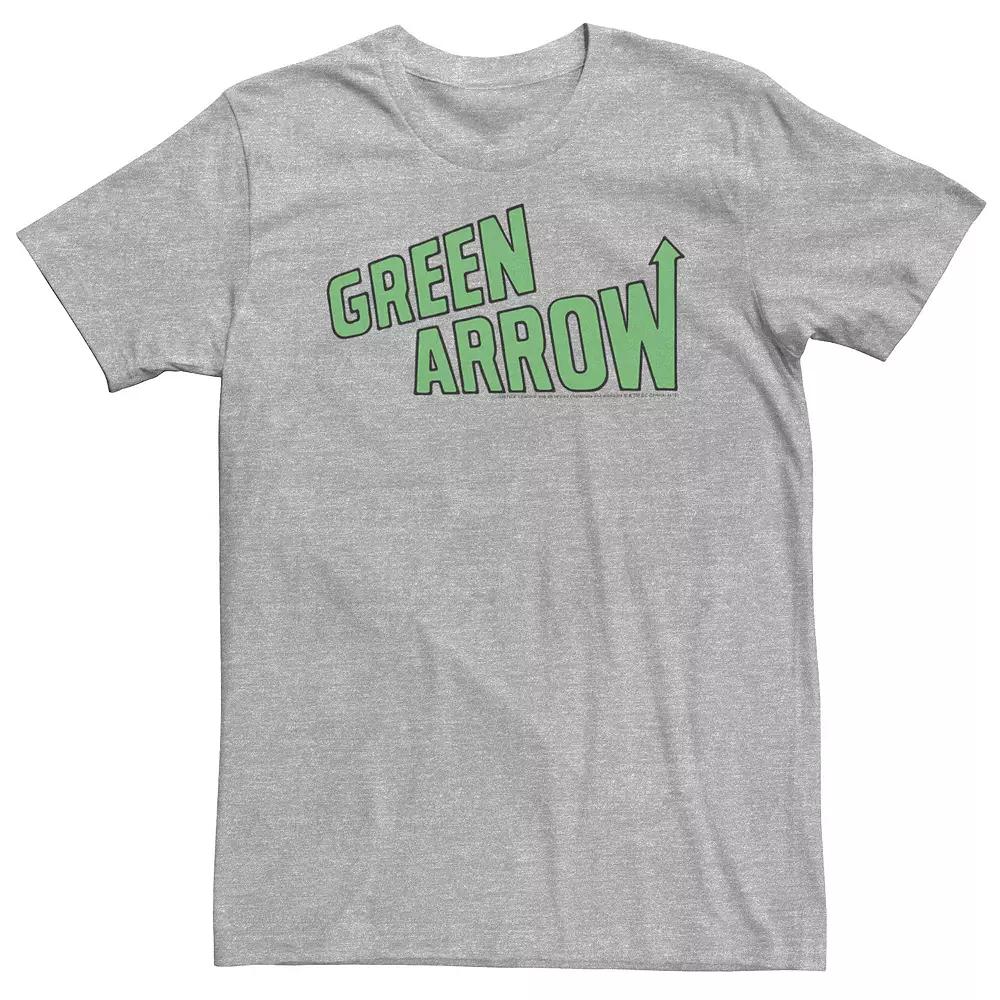 Big & Tall DC Comics The Green Arrow Text Poster Tee, Men's,  Product Image