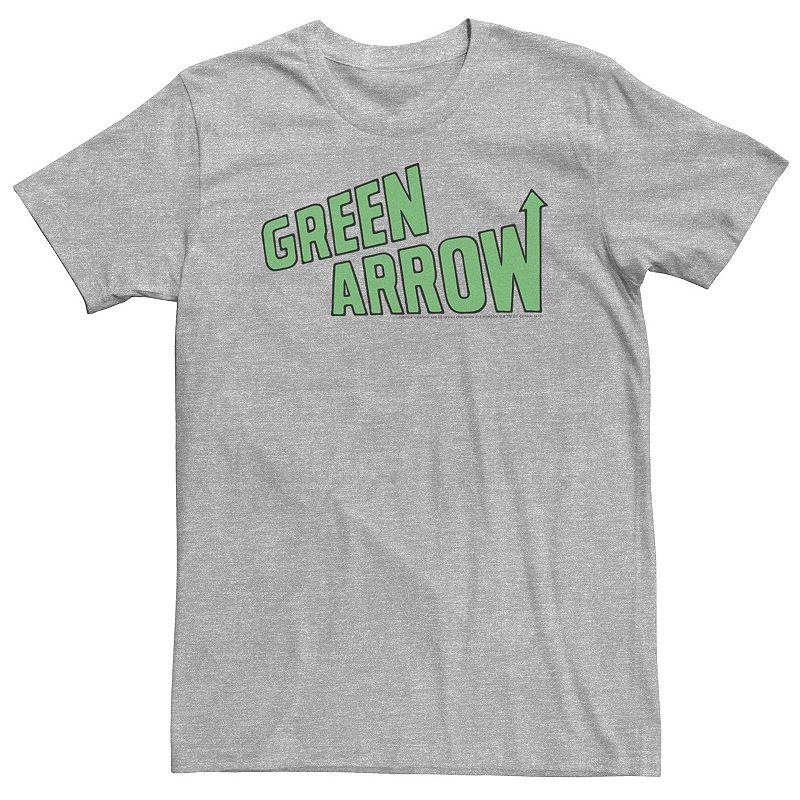Big & Tall DC Comics The Green Arrow Text Poster Tee, Men's,  Product Image