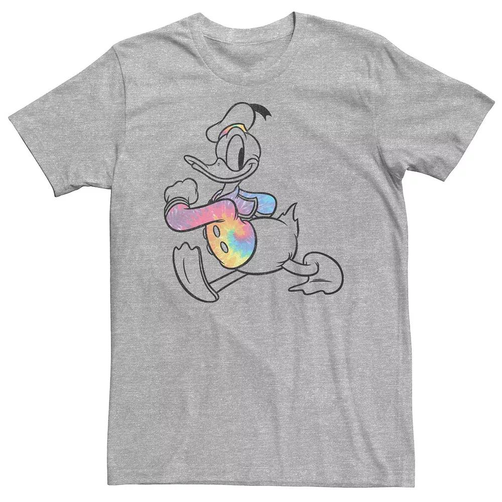 Disney's Donald Duck Big & Tall Strut Tie-Dye Shirt Portrait Tee, Men's,  Product Image