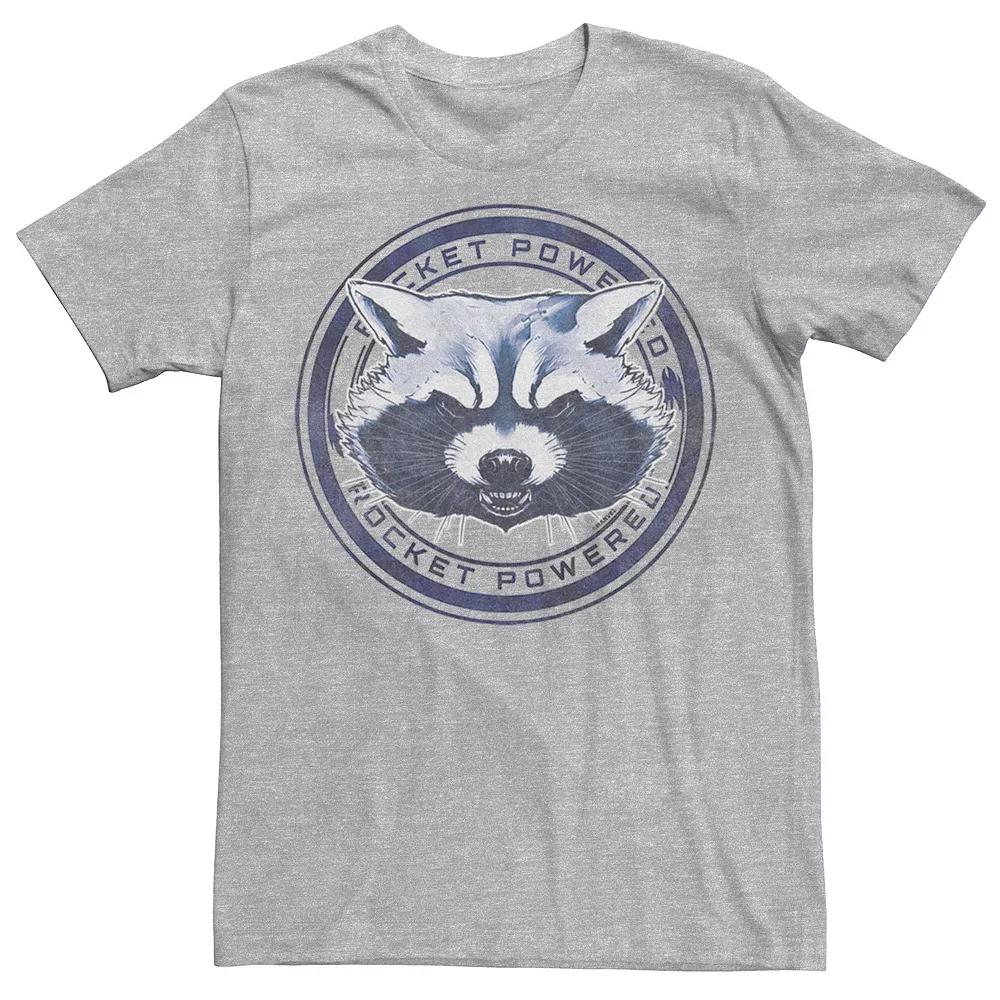 Men's Marvel Guardians Of The Galaxy Rocket Raccoon Badge Graphic Tee,  Product Image