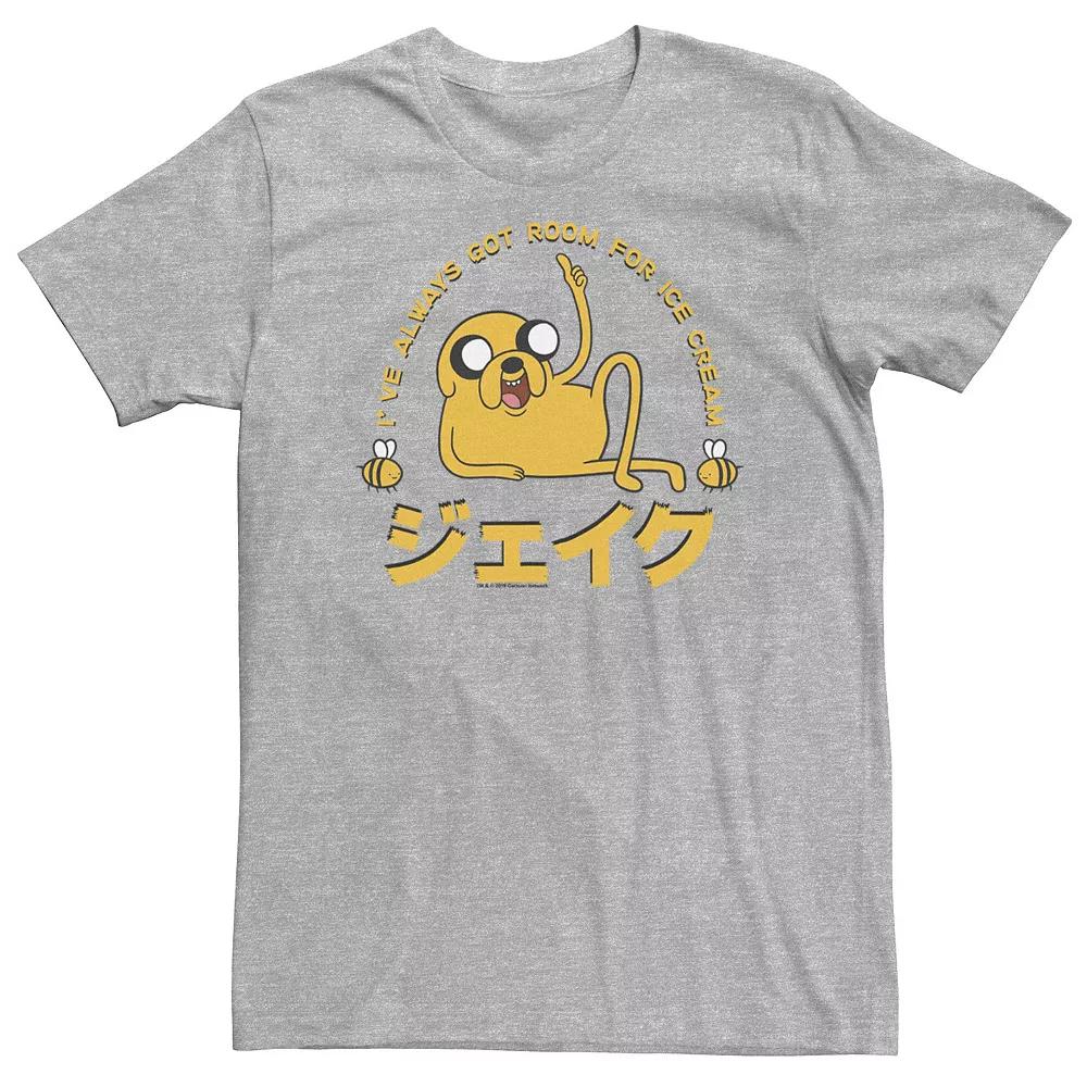 Big & Tall Adventure Time Jake I've Always Got Room For Ice Cream Kanji Tee, Men's,  Product Image