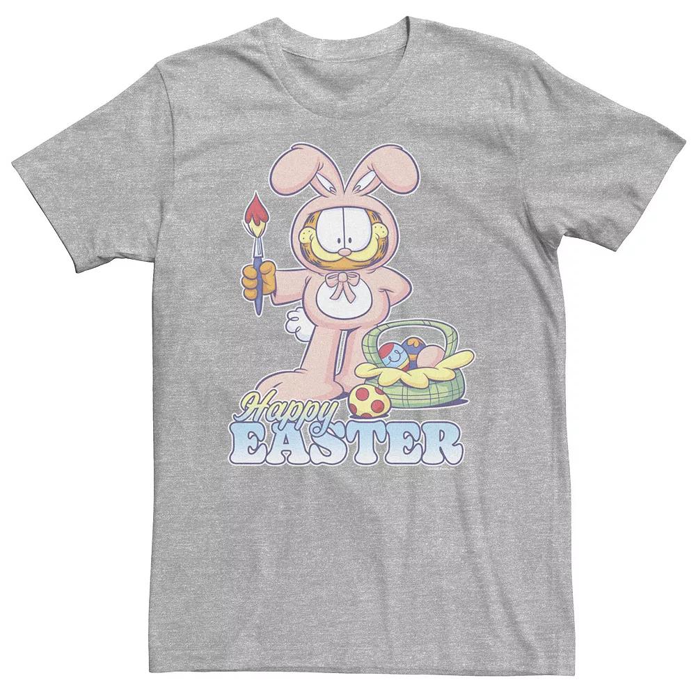 Big & Tall Garfield Easter Dye Happy Easter Tee, Men's,  Product Image