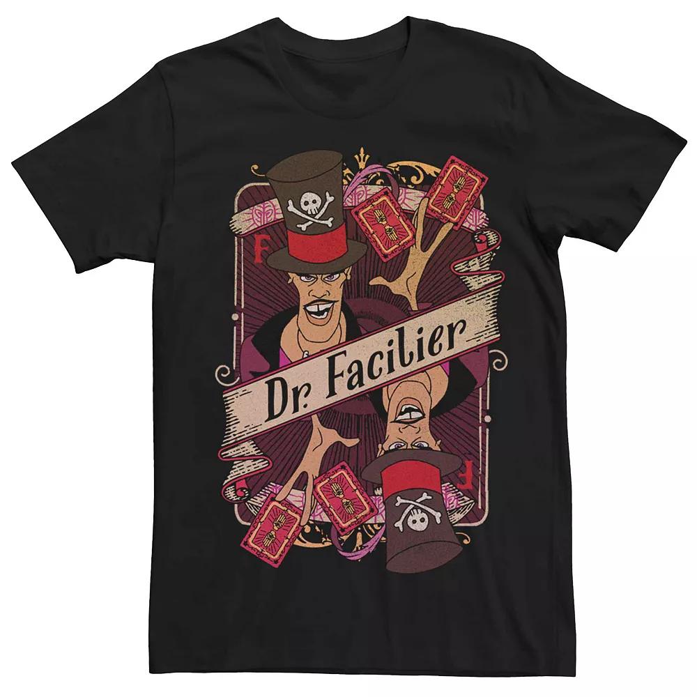 Men's Disney Princess And The Frog Facilier Card Graphic Tee,  Product Image