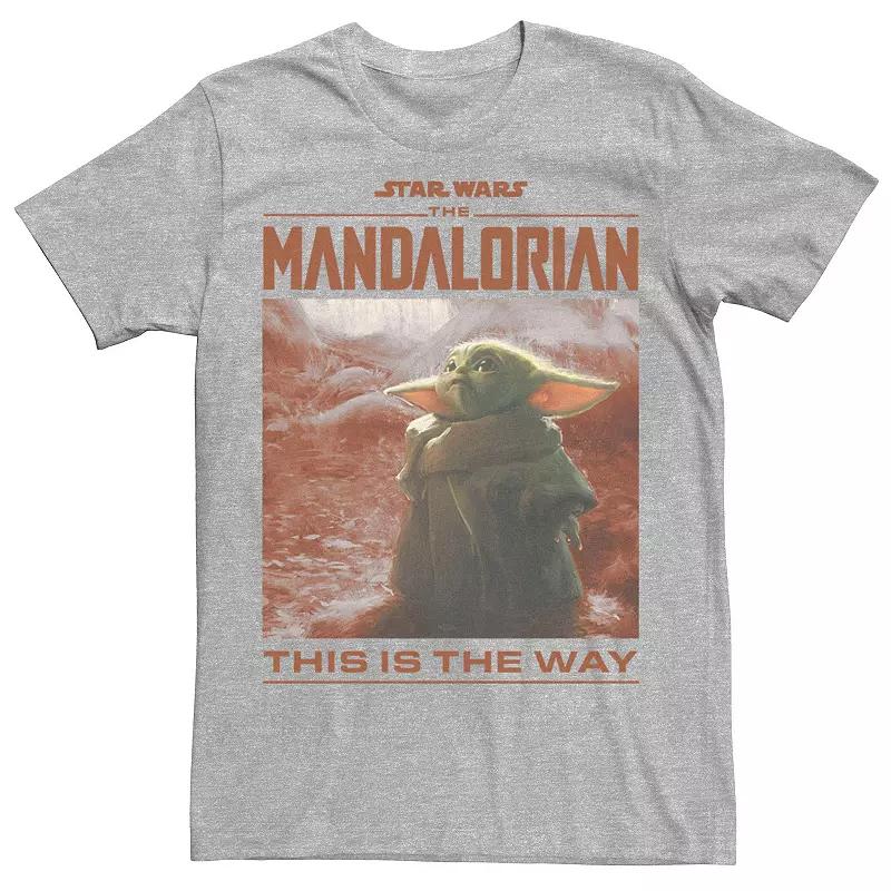 Big & Tall Star Wars: The Mandalorian The Child This Is The Way Poster Tee, Men's,  Product Image