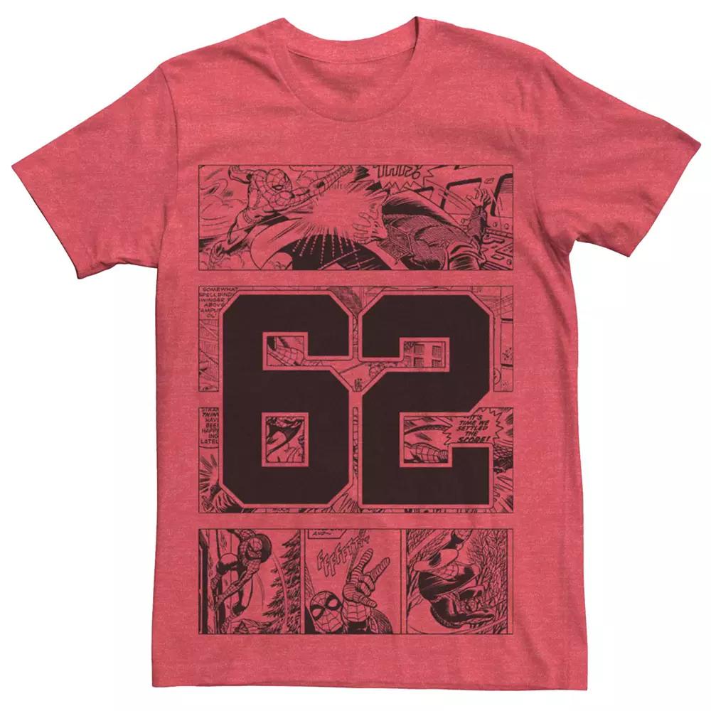 Men's Marvel Spider-Man College 62 Poster Tee,  Product Image